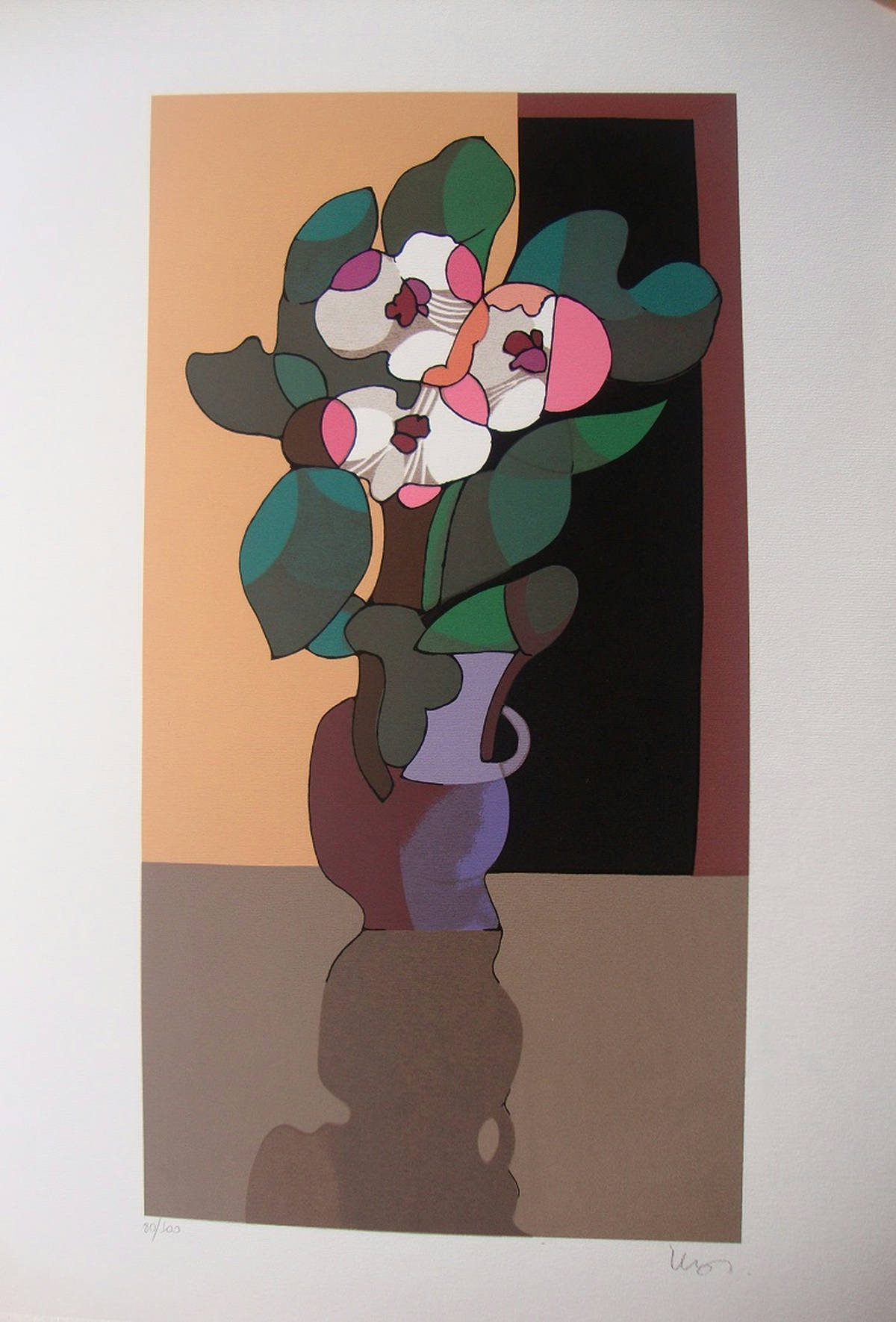 Vaso com flores