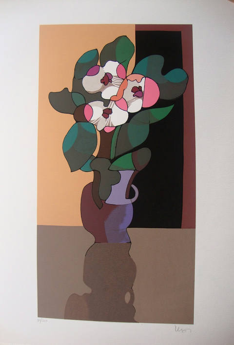 Vaso com flores