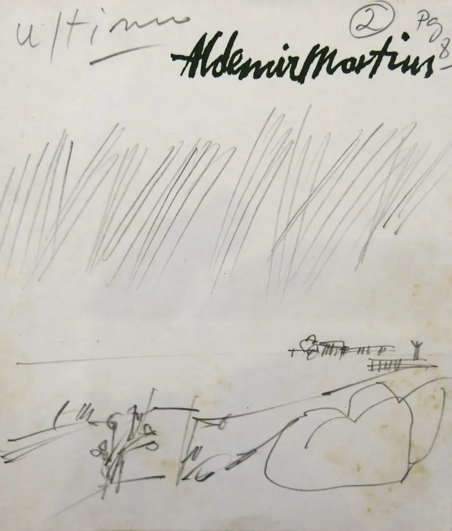 Aldemir Martins - Estudo
