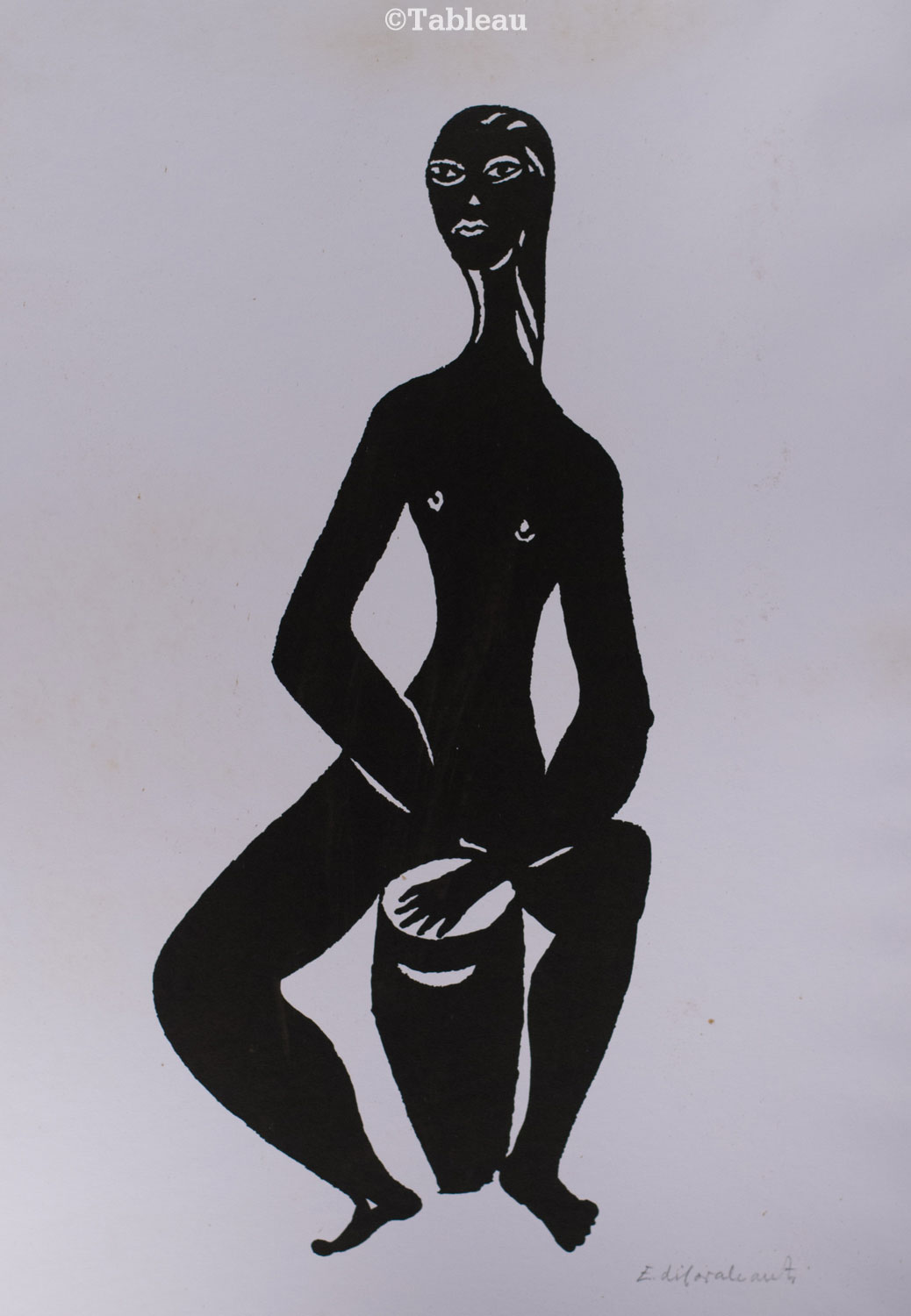 Emiliano di Cavalcanti - Mulata