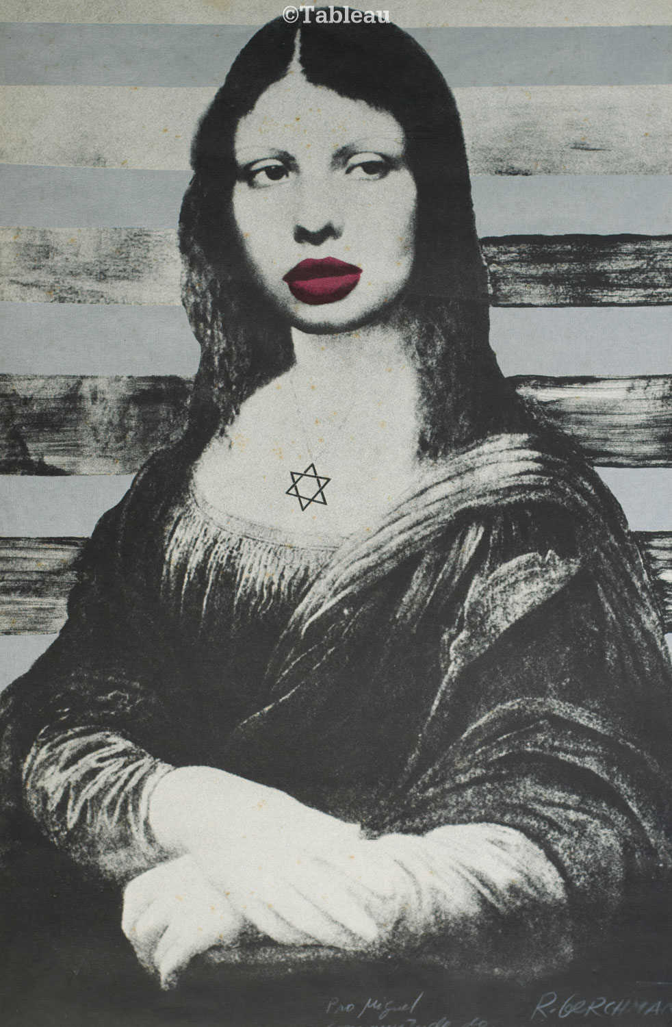 Rubens Gerchman - Mona Lisa
