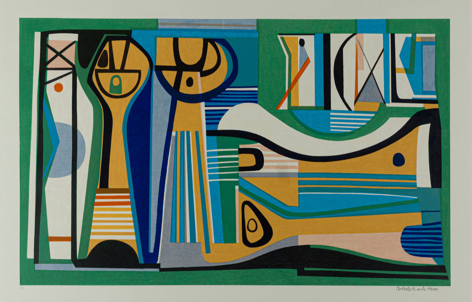 Roberto Burle Marx - Composição