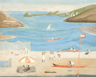 Fulvio Pennacchi - Marinha com Pescadores