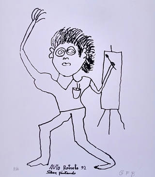 José Antônio da Silva - Auto Retrato