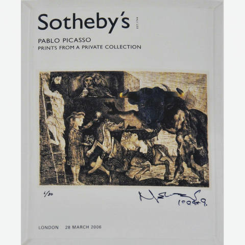 Sotheby's, Pablo Picasso, Prints from a Private Collection