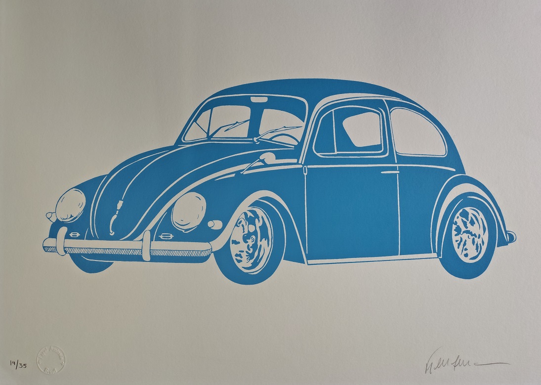 Fusca Azul