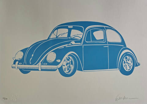 Fusca Azul
