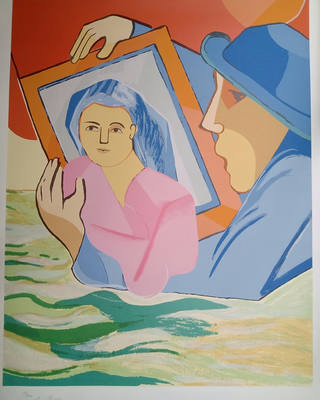 Cícero Dias - Mulher no Espelho