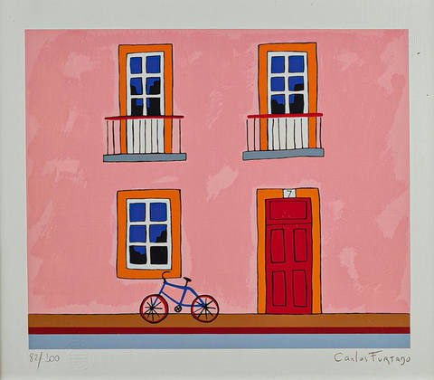 Fachada rosa