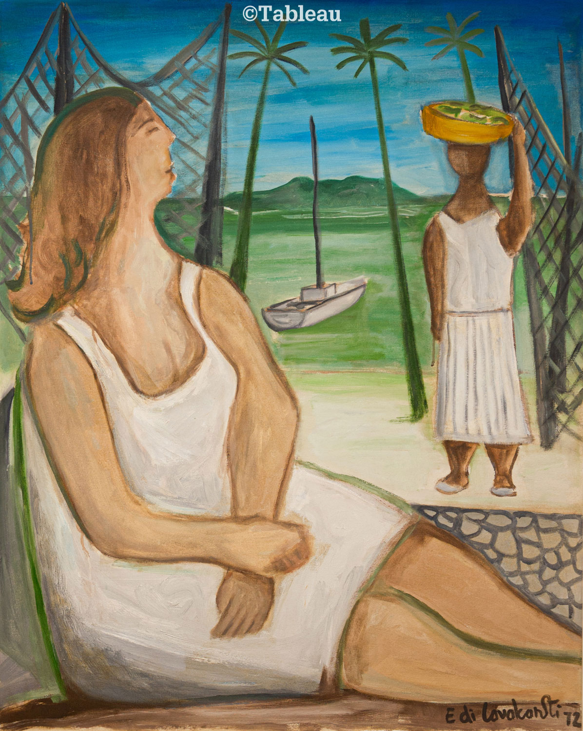 Mulata de branco