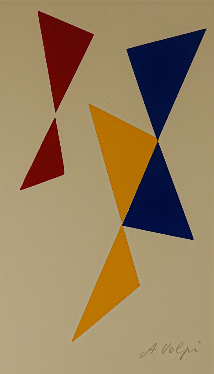 Alfredo Volpi - Triângulos