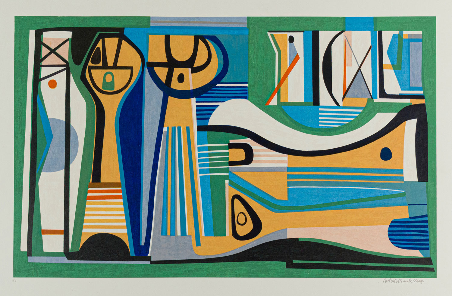 Roberto Burle Marx - Composição