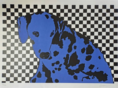 Cachorro Azul