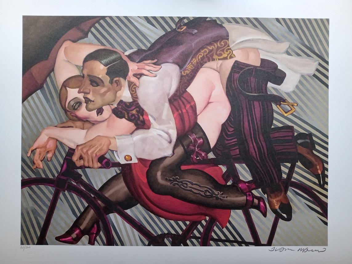 Juarez Machado - Série Casal na bicicleta