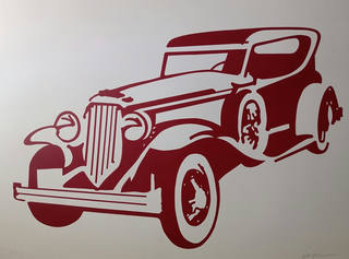 Kleber Ventura - Carro antigo vermelho