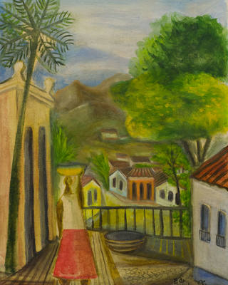 Emiliano di Cavalcanti - Paisagem baiana