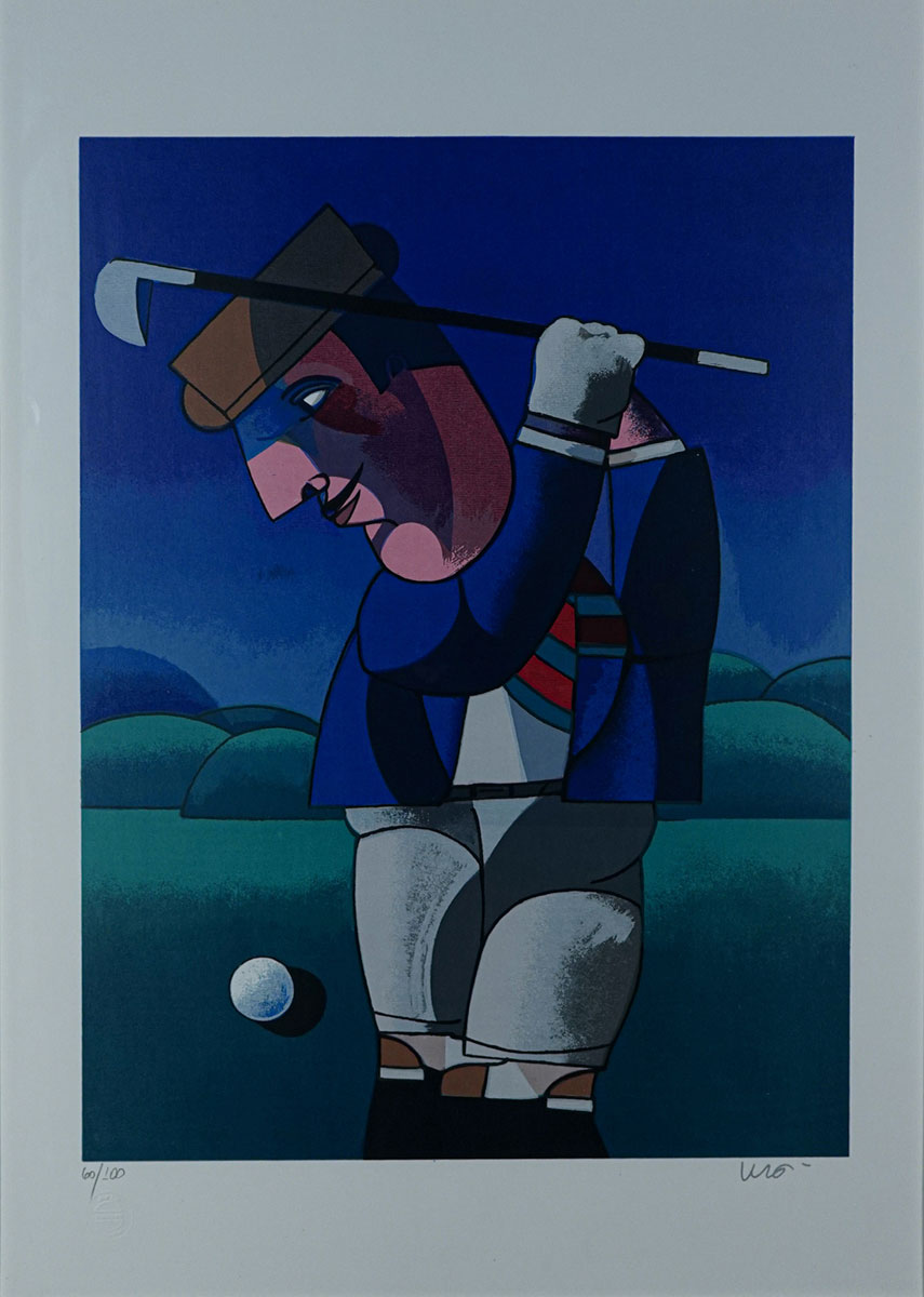 Inos Corradin - Jogando golfe