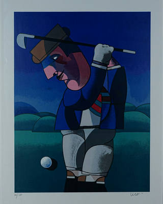 Inos Corradin - Jogando golfe