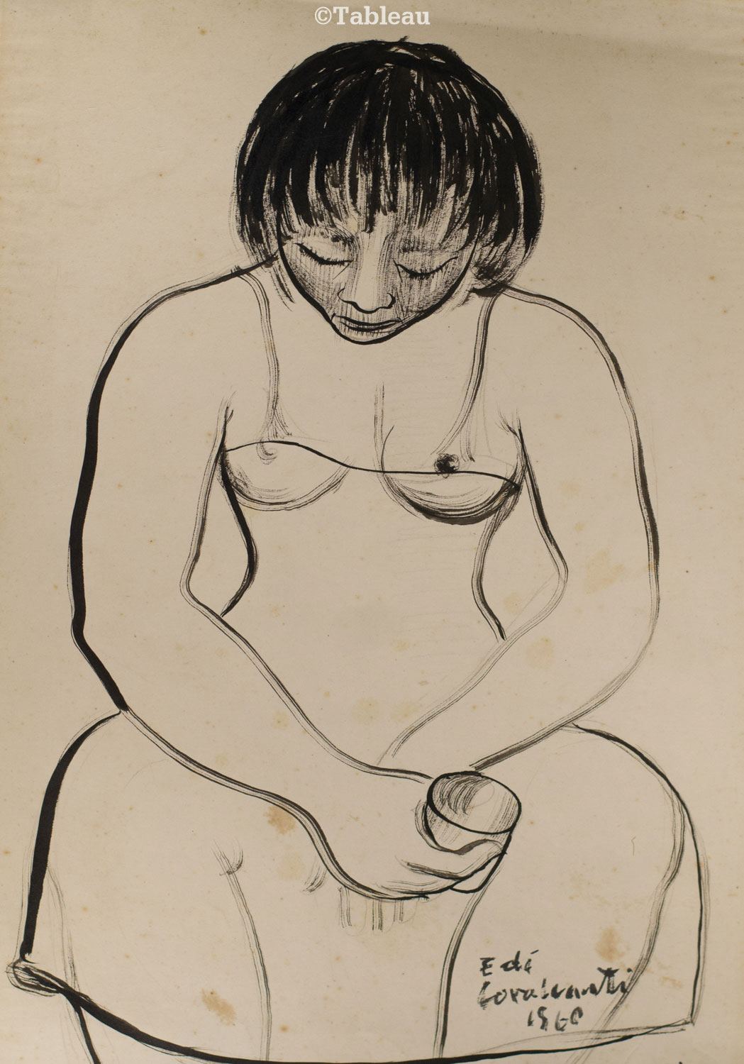 Mulher sentada
