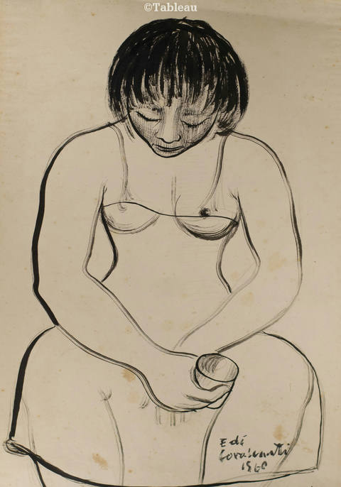 Mulher sentada