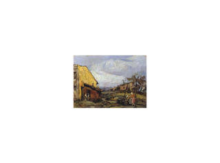 Alfredo Volpi - Paisagem