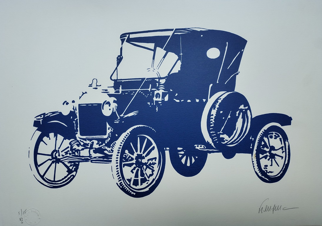 Kleber Ventura - Carro Antigo Azul