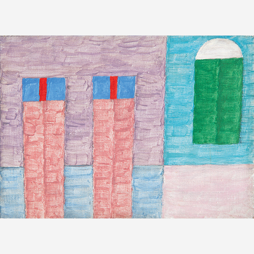 Alfredo Volpi - Fachada, década de 70