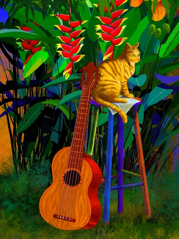 Nato Gomes - Gato Amarelo Sobre Partituras