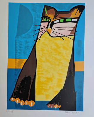 Aldemir Martins - Gato Marrom