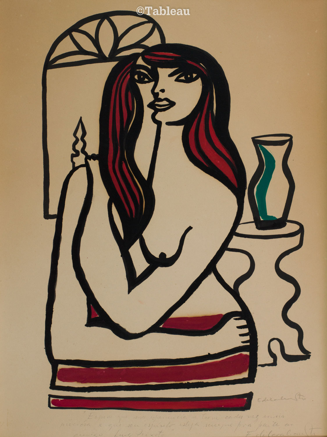 Emiliano di Cavalcanti - Mulata