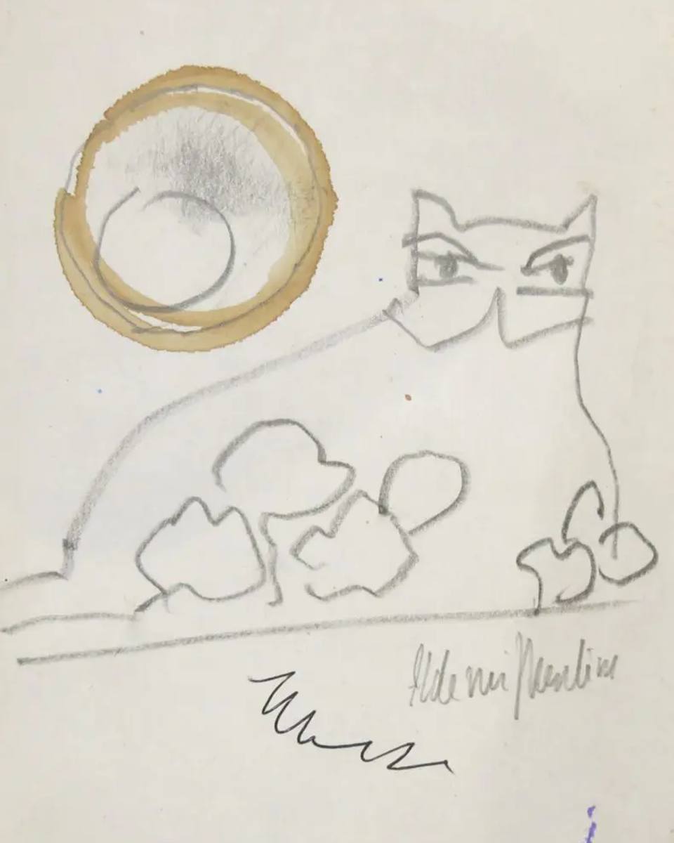 Aldemir Martins - Gato