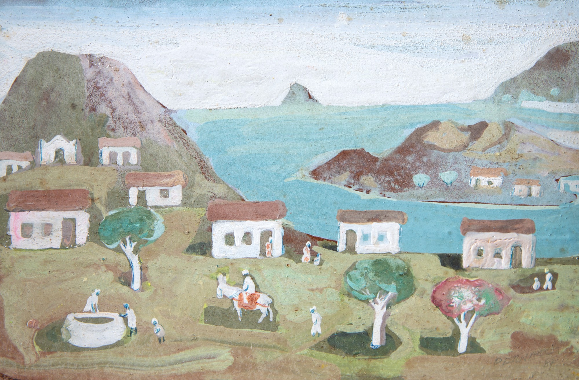 Aldeia com Burrinho