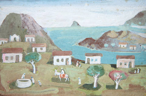 Aldeia com Burrinho