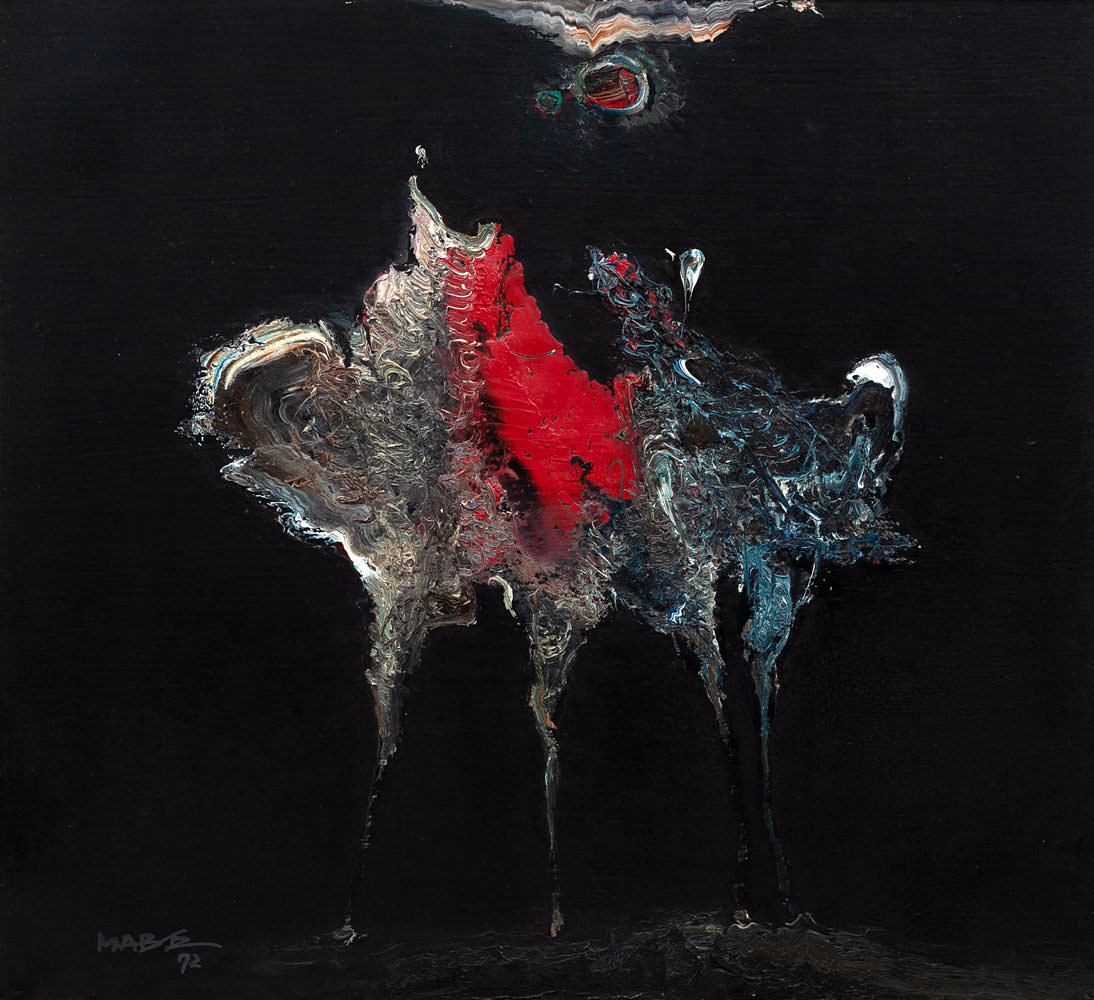 Manabu Mabe - Pintura 4 nº Ab 72 83