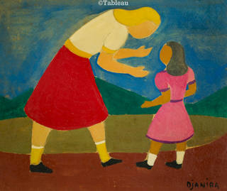 Djanira da Motta e Silva - Mãe e filha
