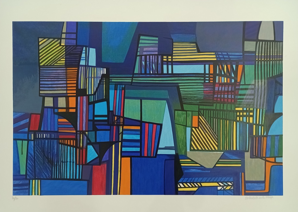 Roberto Burle Marx - Composição Azul