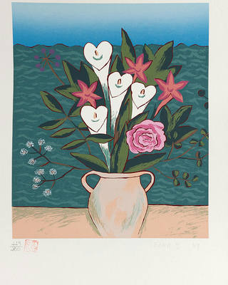 Kong Fang Chen - Vaso de Flor