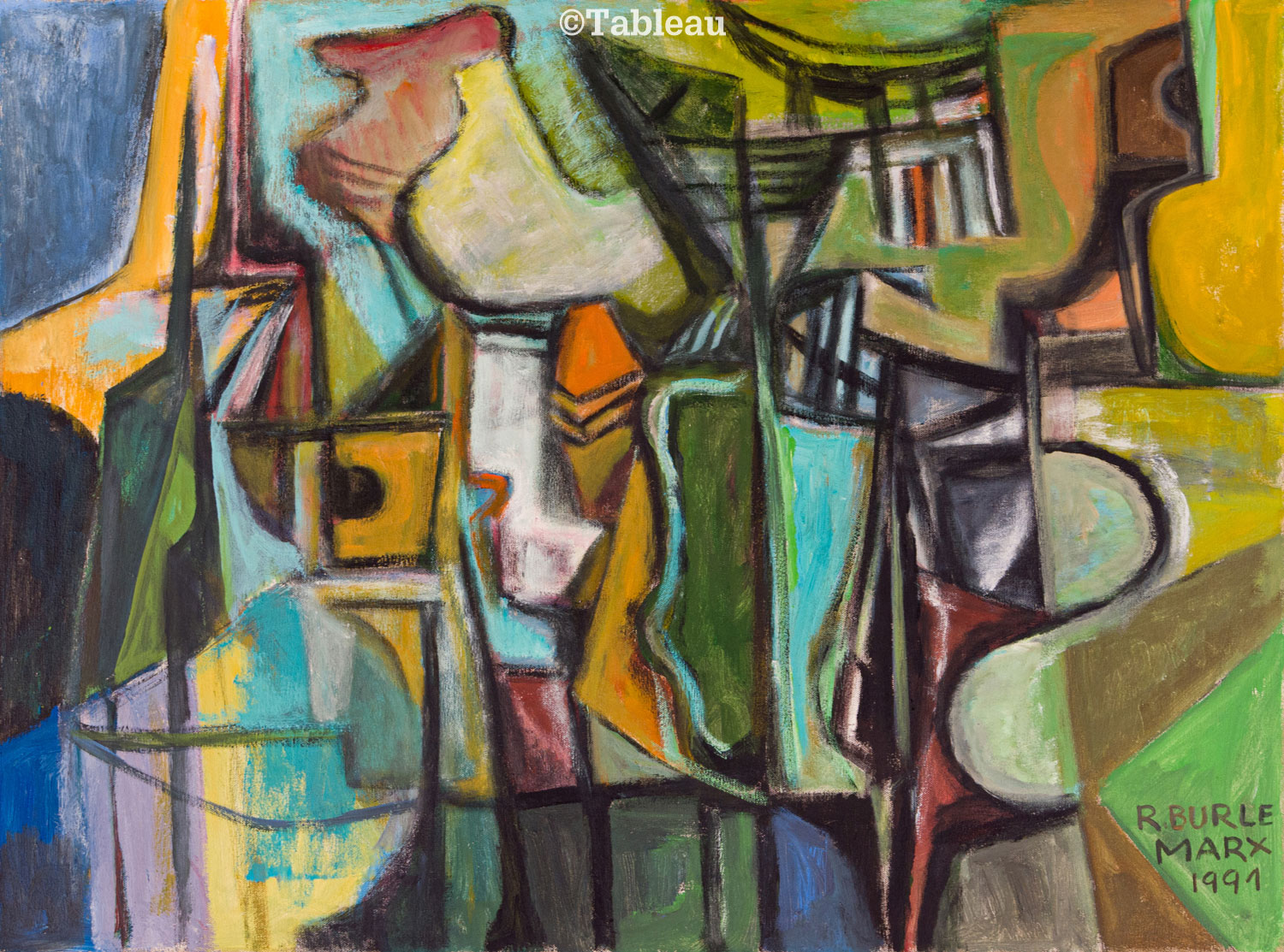 Roberto Burle Marx - Composição