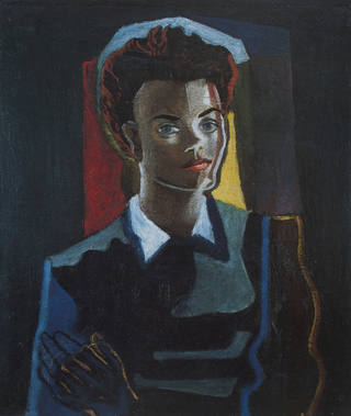 Emiliano di Cavalcanti - Mulher, ( c.1948 )