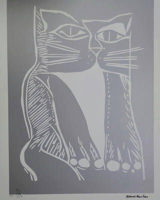 Aldemir Martins - Gato Prateado