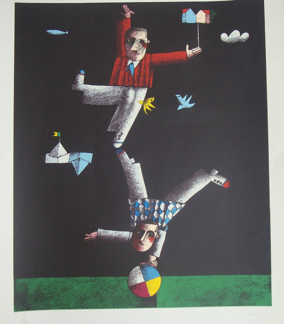 Inos Corradin - Dois Equilibristas