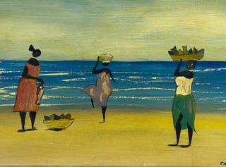 Carybé - Marinha com Pescadores