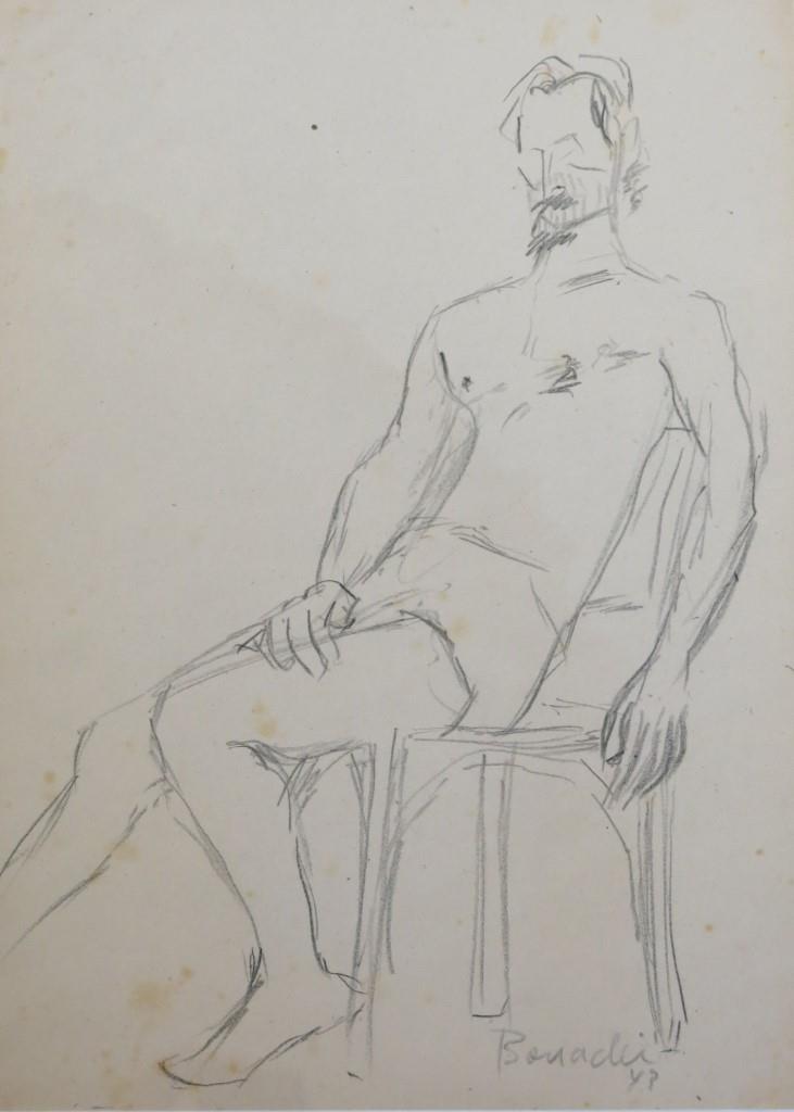 Aldo Bonadei - Estudo