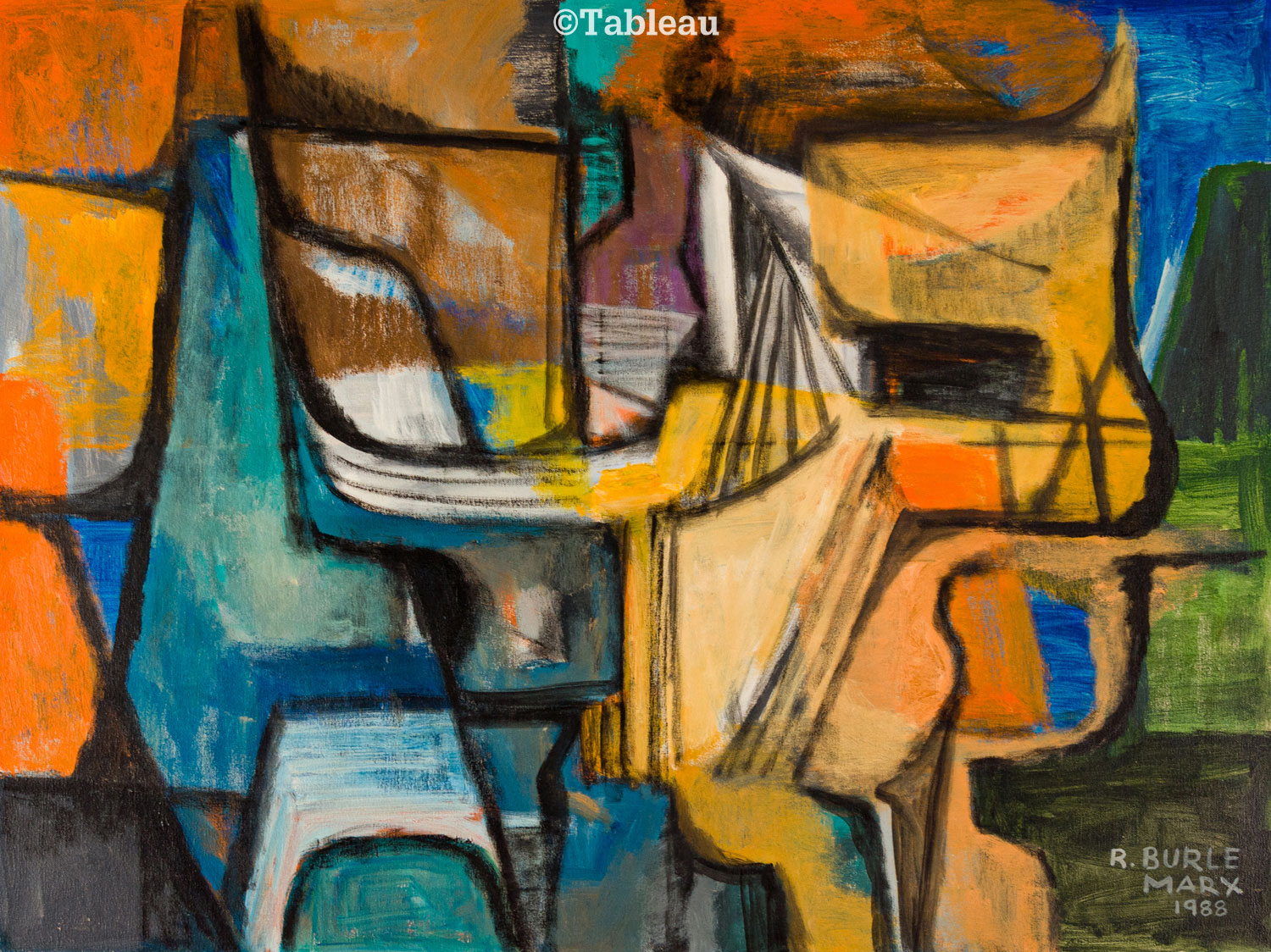 Roberto Burle Marx - Composição