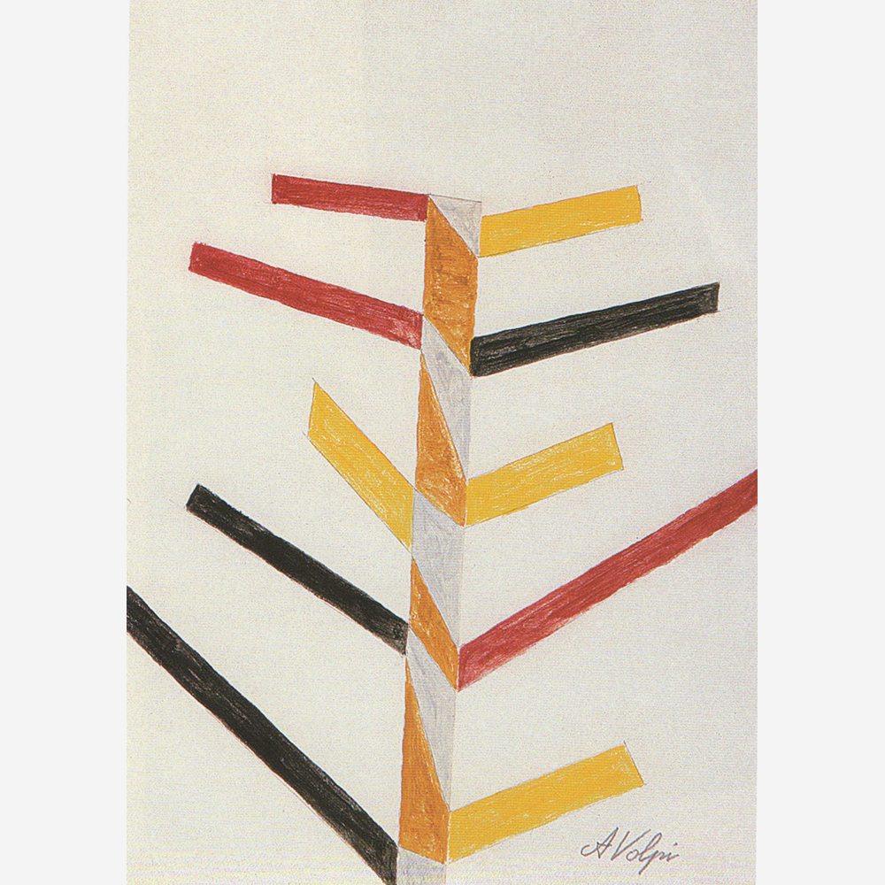 Alfredo Volpi - Elementos Geométricos