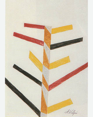 Alfredo Volpi - Elementos Geométricos