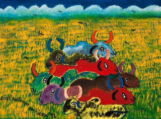 José Antônio da Silva - Bois no Pasto