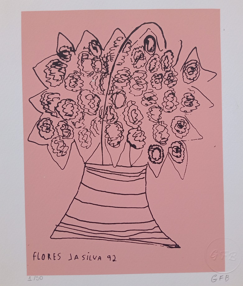 José Antônio da Silva - Vaso com flores