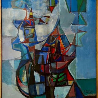 Roberto Burle Marx - Composição abstrata