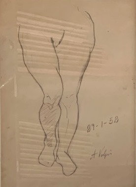 Alfredo Volpi - Nú Feminino